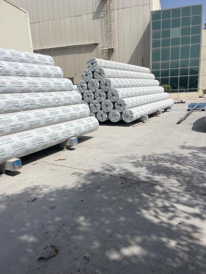 Providing of Geomembrane sheets